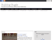 Tablet Screenshot of bulldogbugle.com